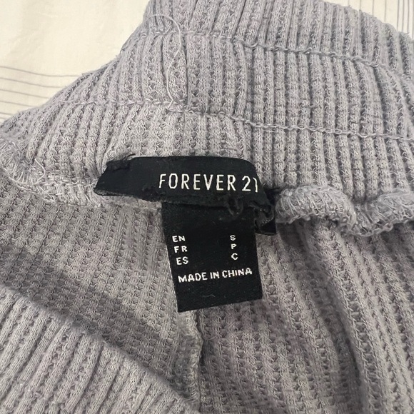 Forever 21 grey sweatpants - Picture 2 of 6